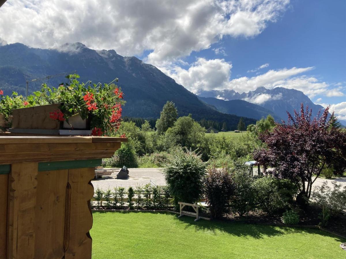 Landhaus Geierstanger Wallgau Eksteriør billede